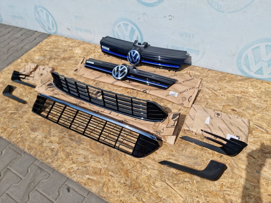 E-Golf е гольф 7 Решітка бампера Радіатора решотка Решотки Решітки