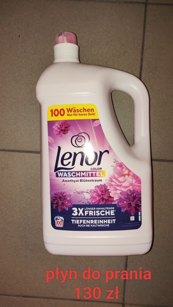 Lenor płyn do prania z Niemiec