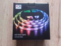 LED 5m RGBIC,prawiej jak ARGB, SMD 5050, IP65, pilot, 500cm NOWE Taśma