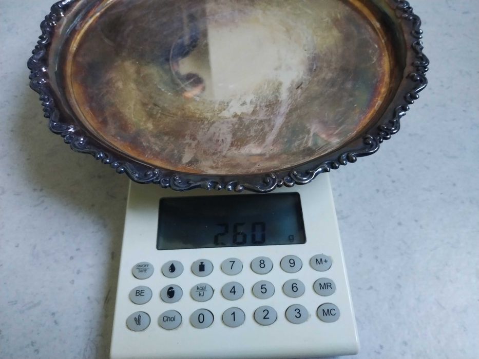 Срібні тарілки 830 проби