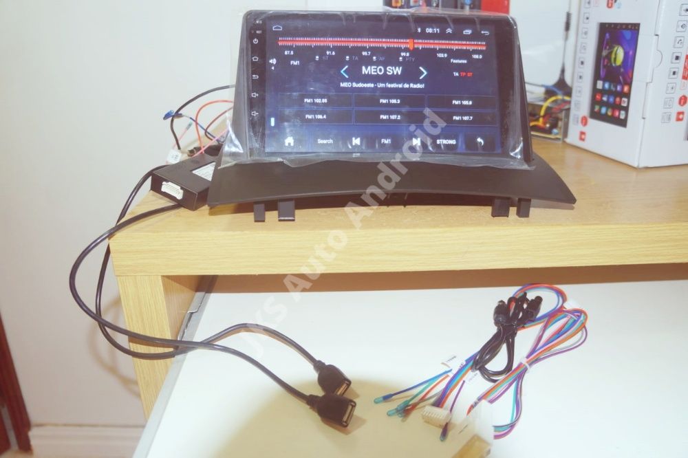 AutoRadio Para Megane 2 -Android 13 Carplay Android Auto/Montagem