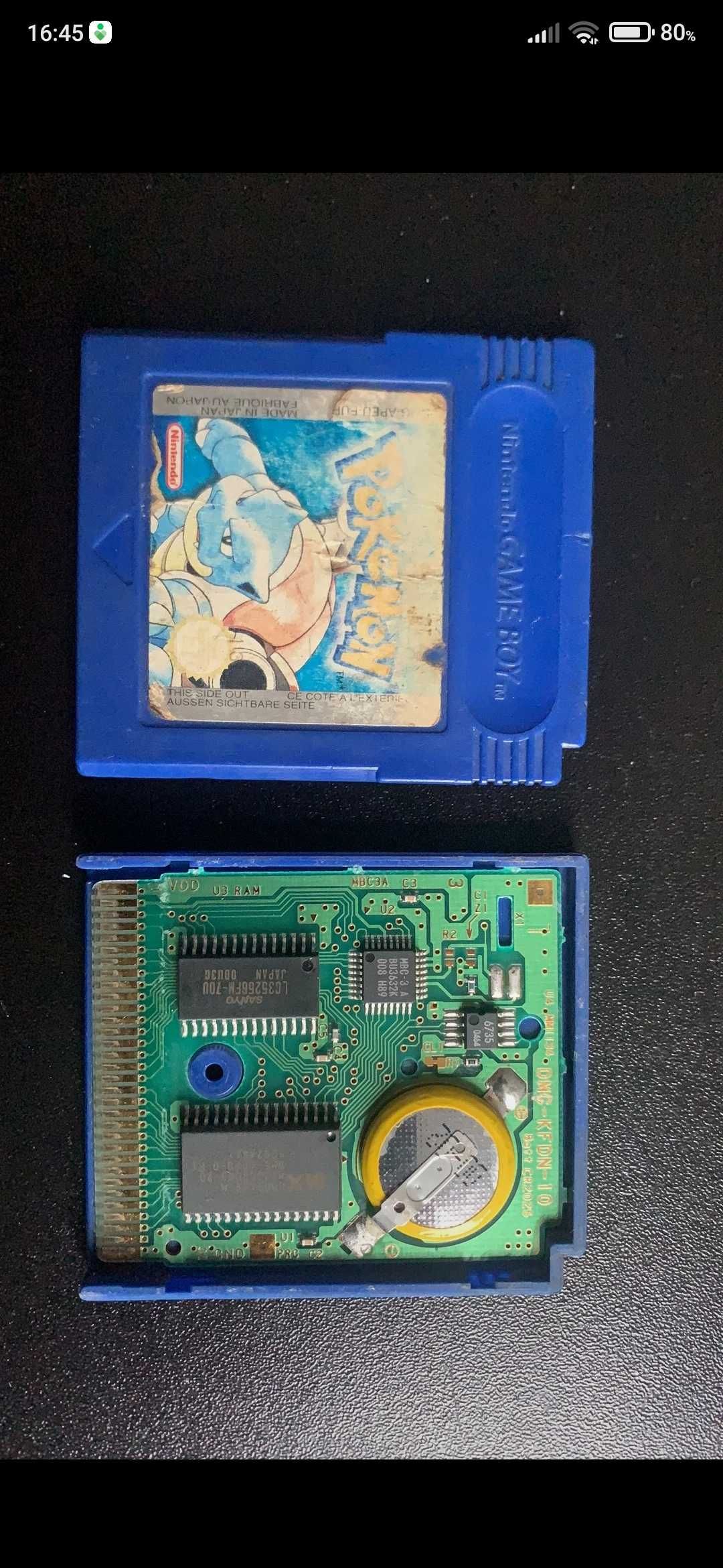 Vendo Pokémon blue