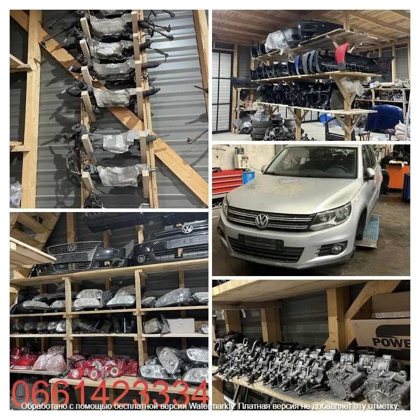 Двигун passat 05-20 Caddy/Touran розборка акпп тігуан/туарег/golf 5/6
