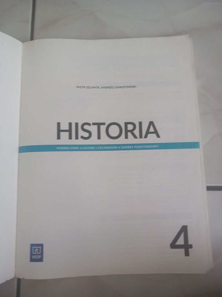 Podręcznik HISTORIA 4 – WSiP