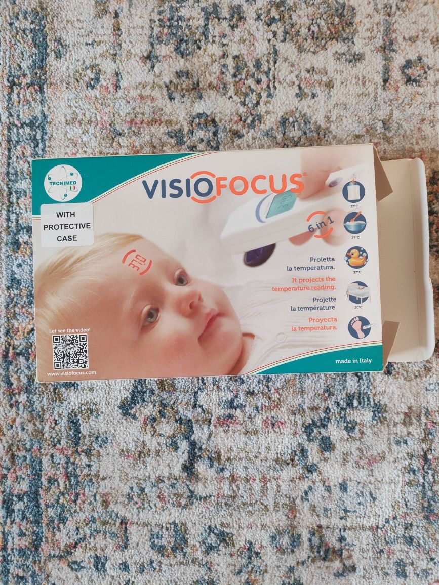 Visiofocus 06400 Termometr bezdotykowy na podczerwień + etui