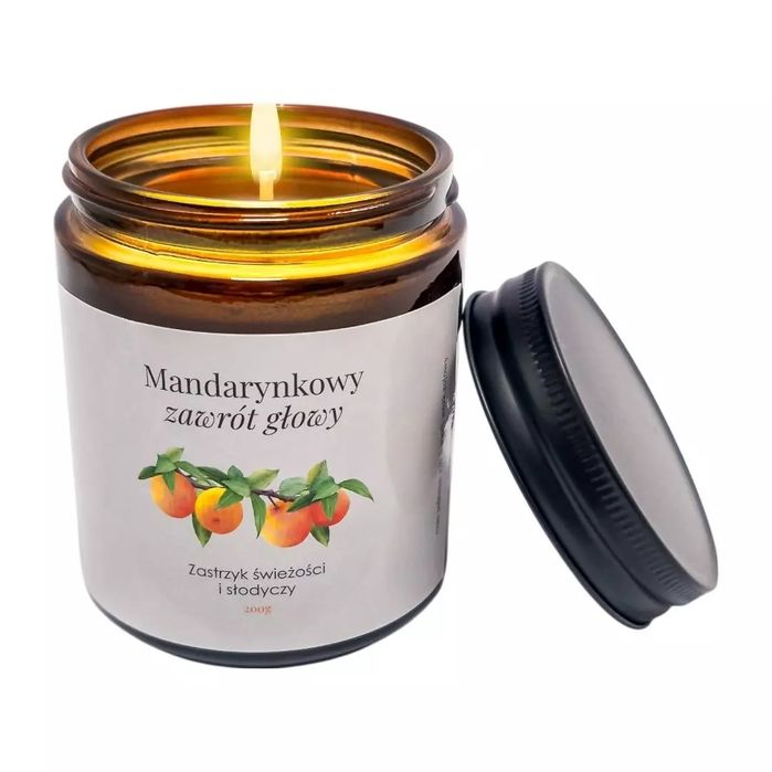 Świeczka sojowa. Mandarynka. MCD