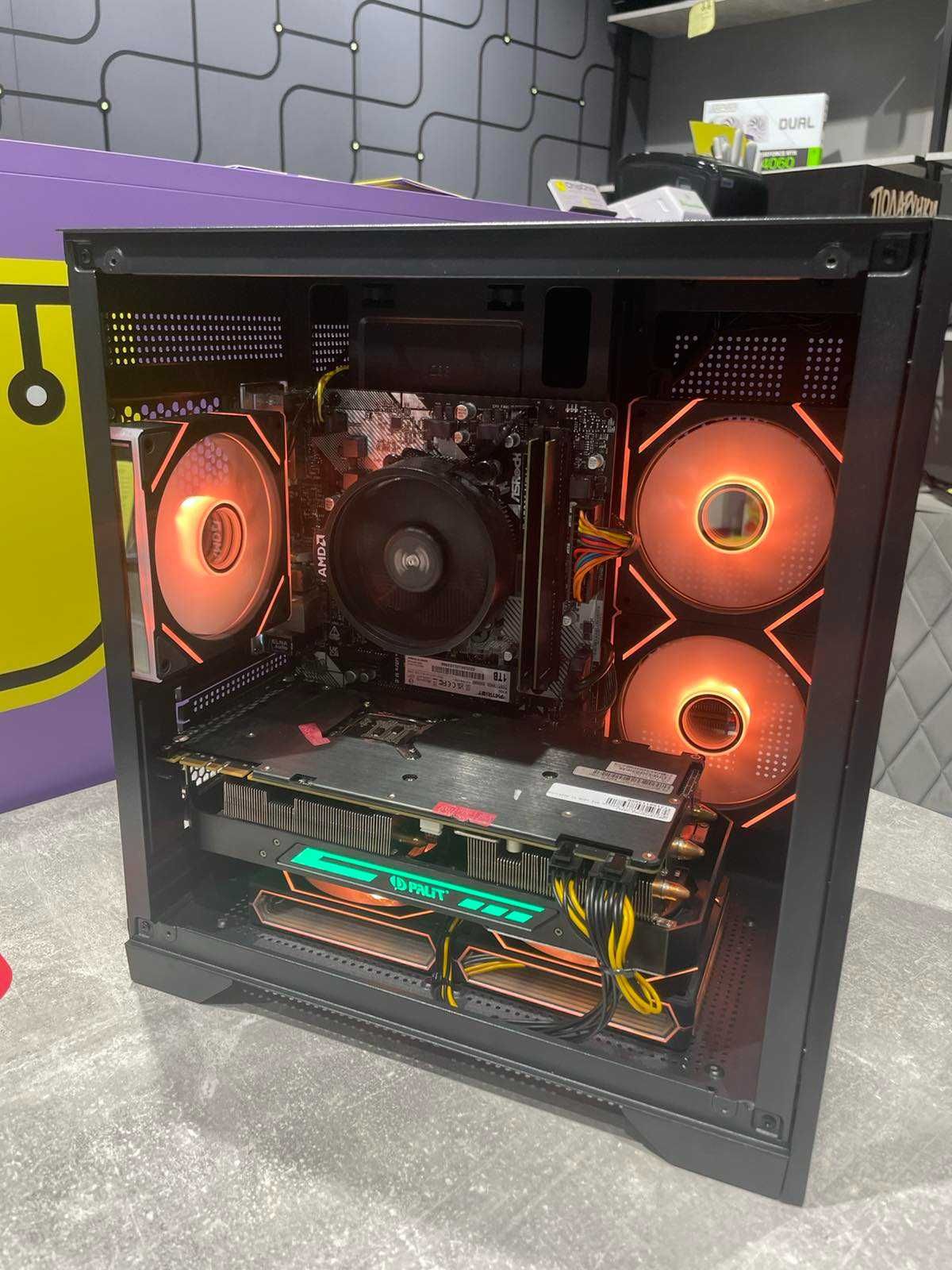 Игровой компьютер Forsage∎Ryzen 5 5500∎DDR4-16GB∎GTX1660Super∎SSD512GB