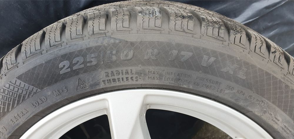 Felgi + opony Paxaro 17 cali