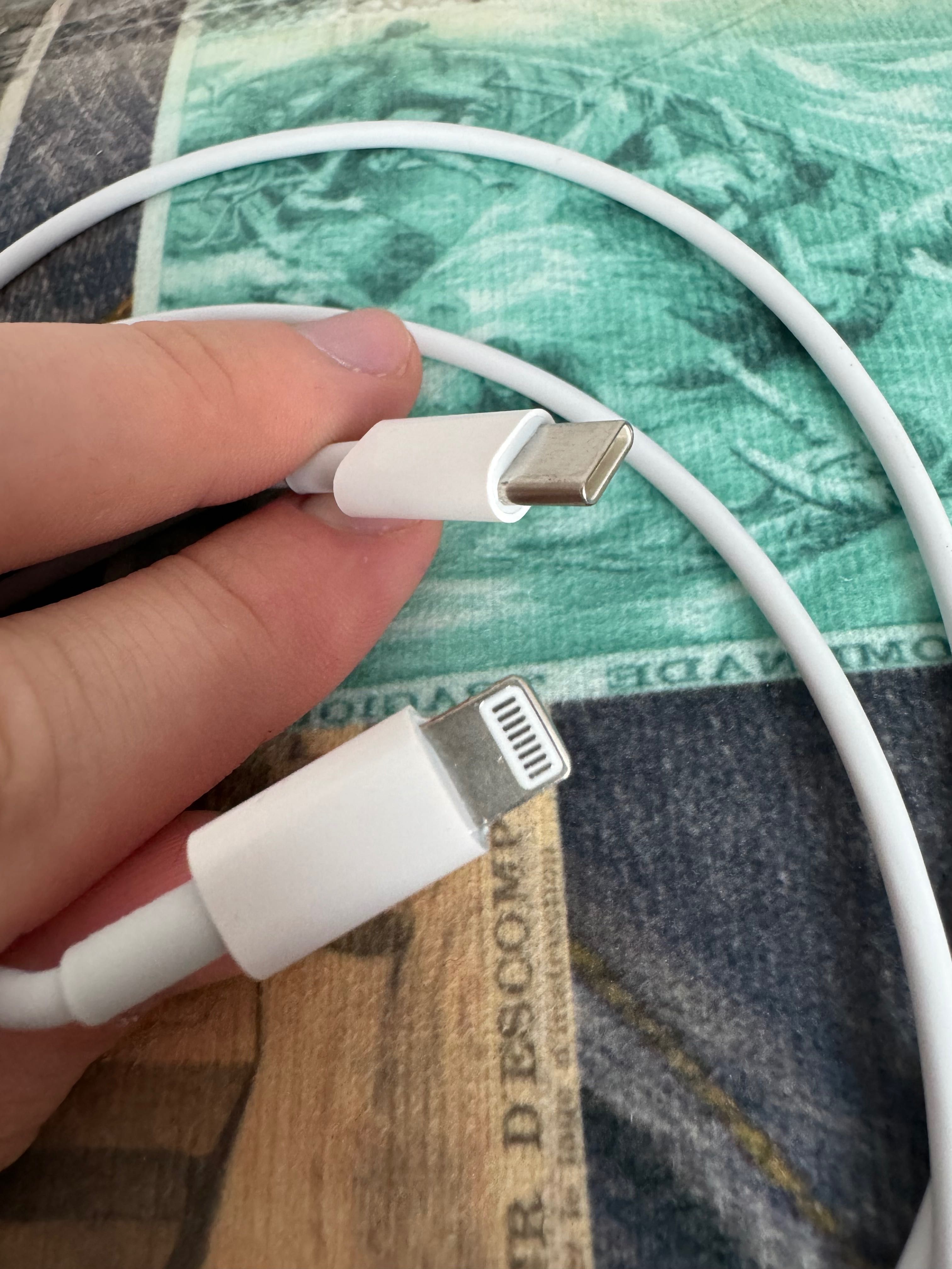 Комплект оригинал 20w быстрая зарядка айфон кабель и блок iphone
