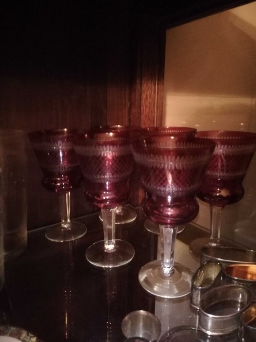 Copos de cristal antigos novos BAIXA DE PREÇO