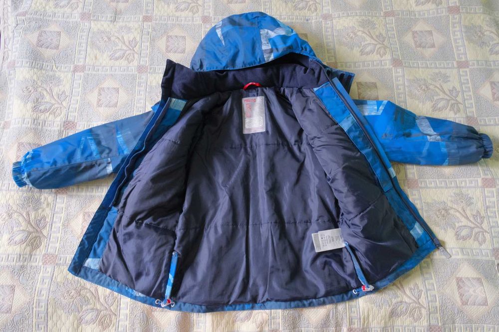 Куртка Reima Tec зимова тепла з мембраною 128, 134 розмір