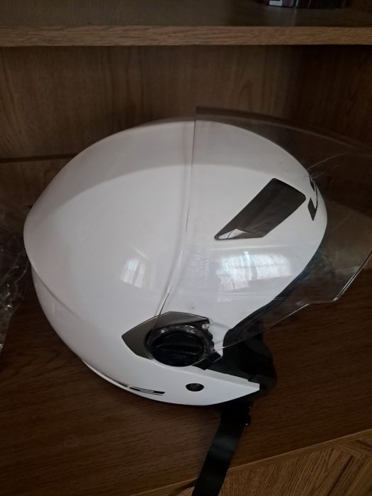 Мотошолом LS2 білий XL