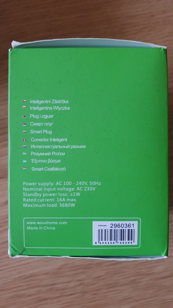 Gniazdko inteligentne wifi Woox Smart Plug