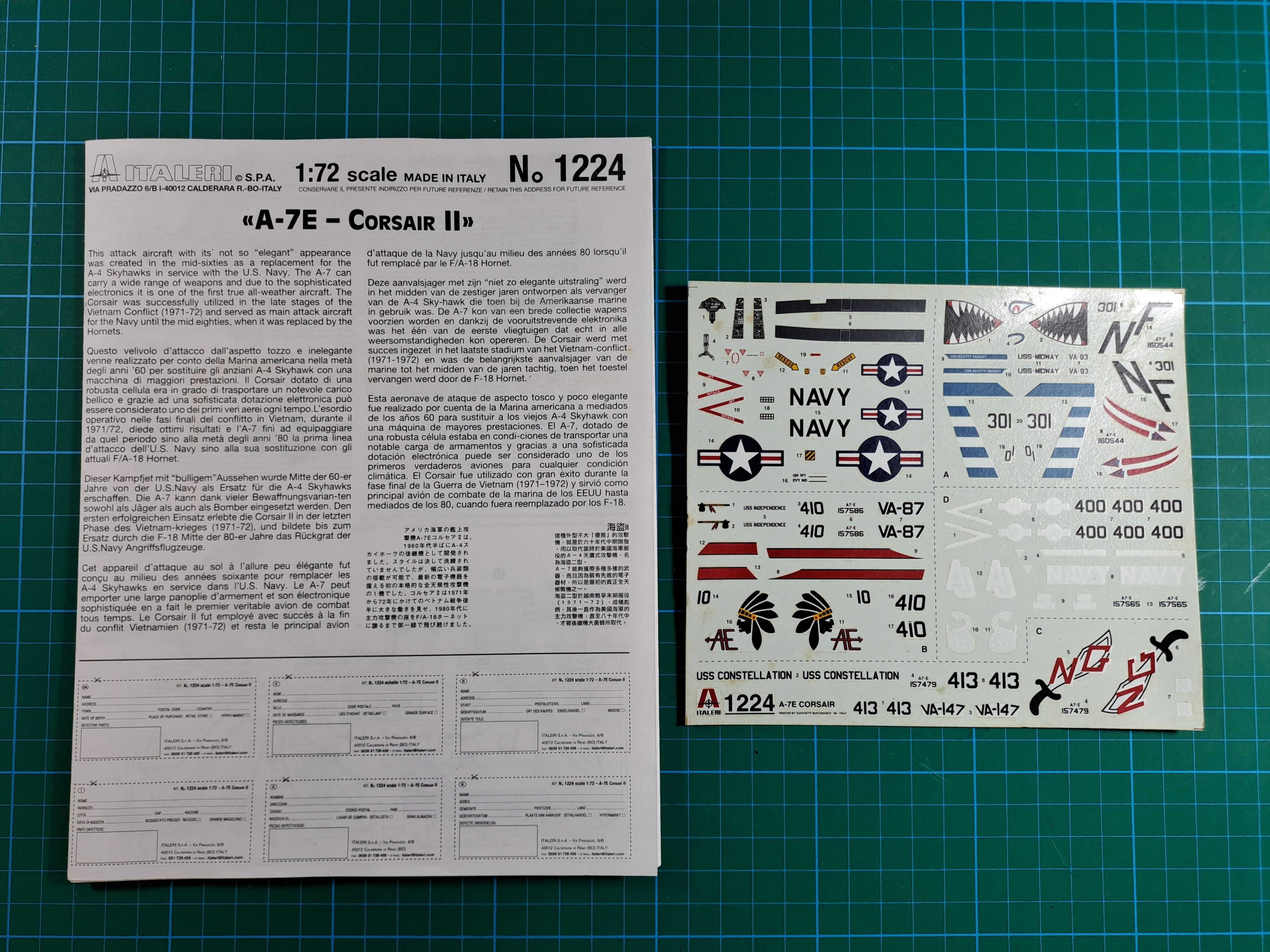 Kit Modelismo Avião 1/72