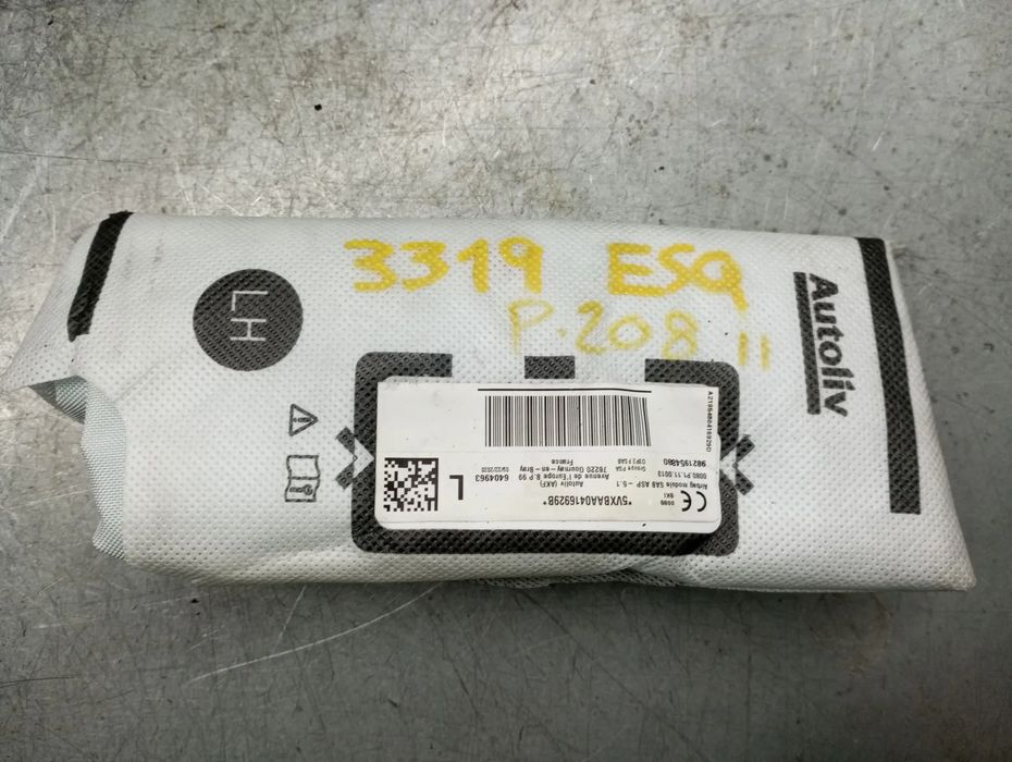 Airbag banco esquerdo PEUGEOT 208 II