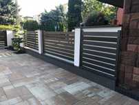 Przęsło wymiar Ogrodzenie Aluminium palisada płot wysyłka montaż hit