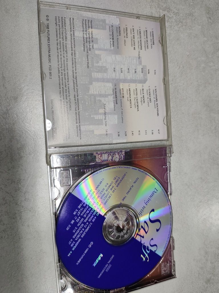 Soft sax. The Smooth Baltroom Band. Cd