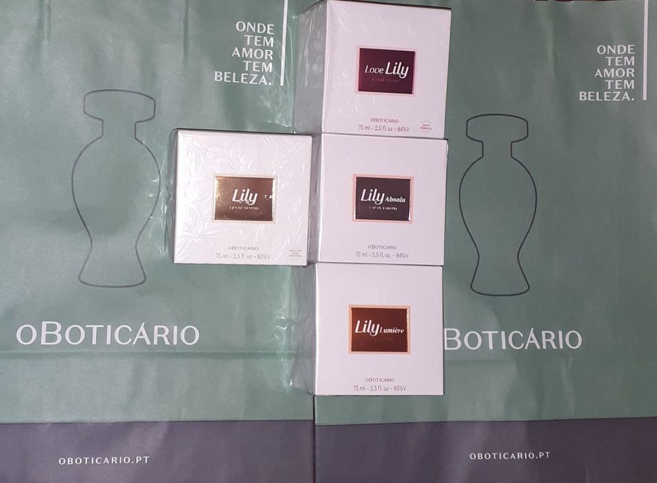 Perfumes, Cremes & Gel Iluminador Lily O Boticário