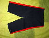 Legginsy czerwony pas - Kwark - Rozmiar S