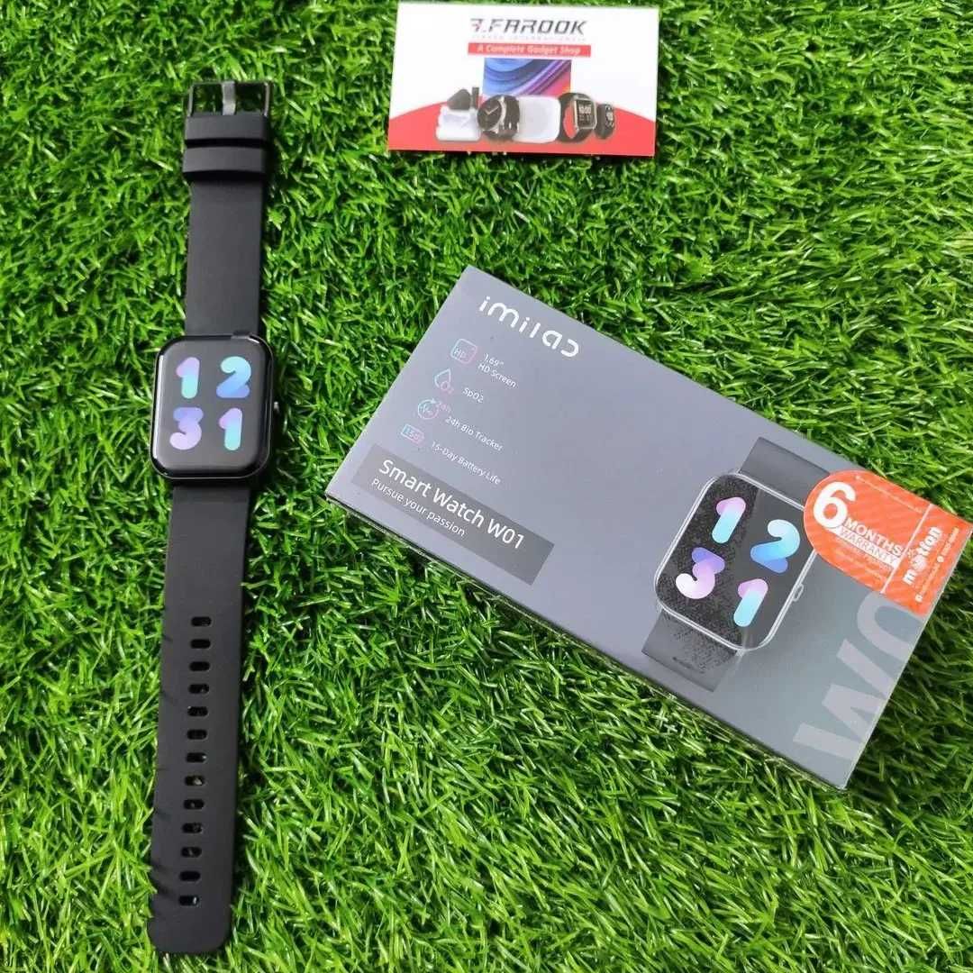 НОВЫЕ Смарт-Часы Xiaomi IMILAB iMi W01 Smart Watch Глобальная версия