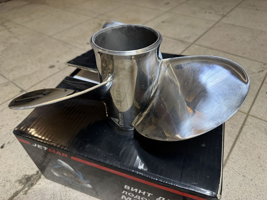 Гвинт нержавіюча сталь 3X11 1/8X13  Stella Jetmar для Yamaha 40-60