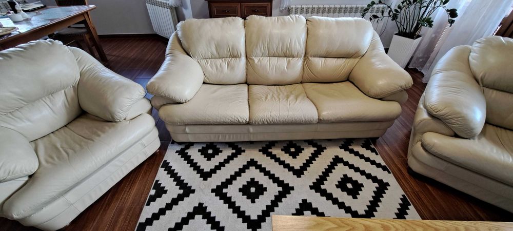 Meble wypoczynkowe skora naturalna