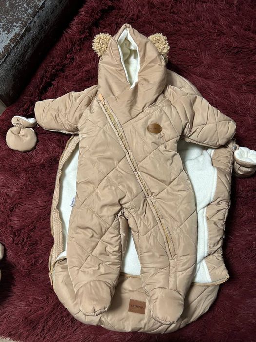 Зимовий набір - комбінезон + конверт-кокон