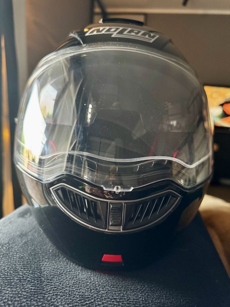 Kask motocyklowy szczekowy Nolan Calssic N-Com czarny S