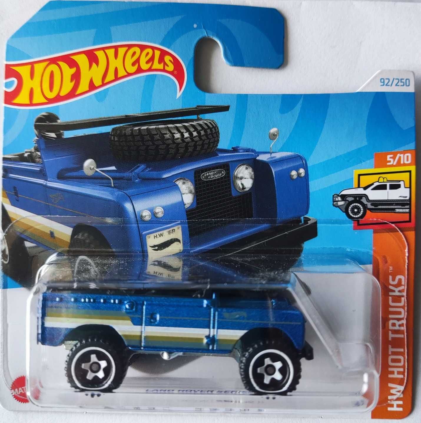 Hot Wheels Land Rover SII - azul