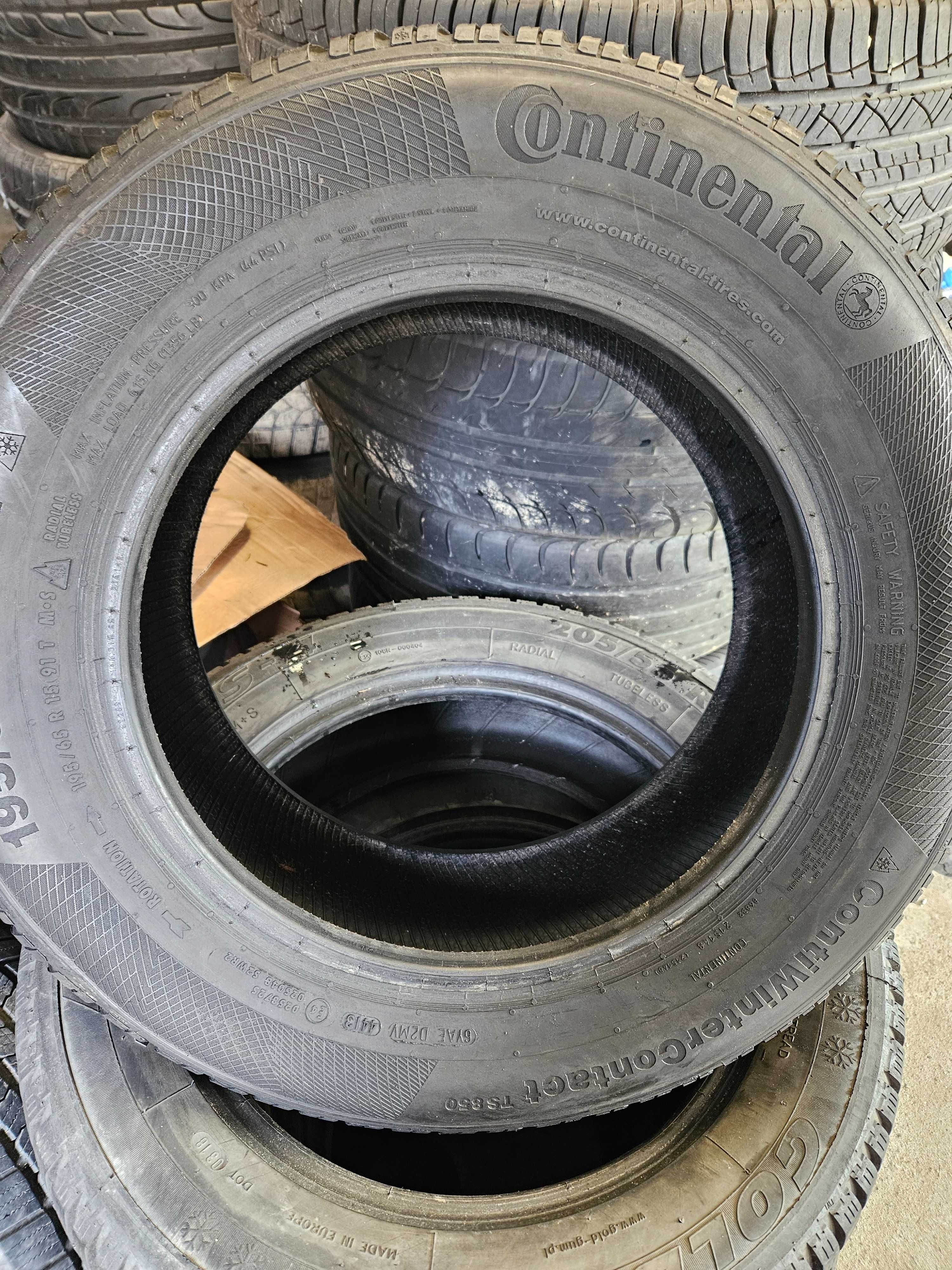 Continental 195/65 r15 TS850 /// 6,2mm!!! ContiWinterContact