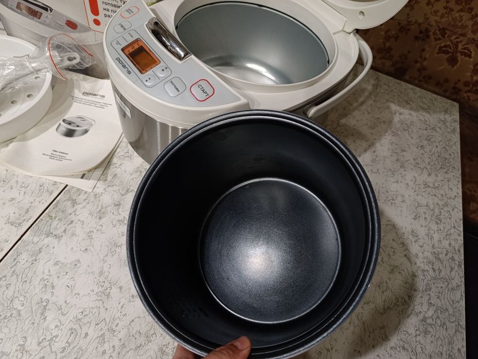 Мультиварка Polaris PMC 0506 AD пароварка Нова