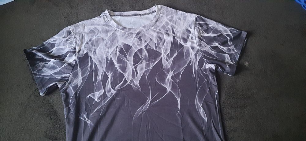 T shirt męski ze wzorem