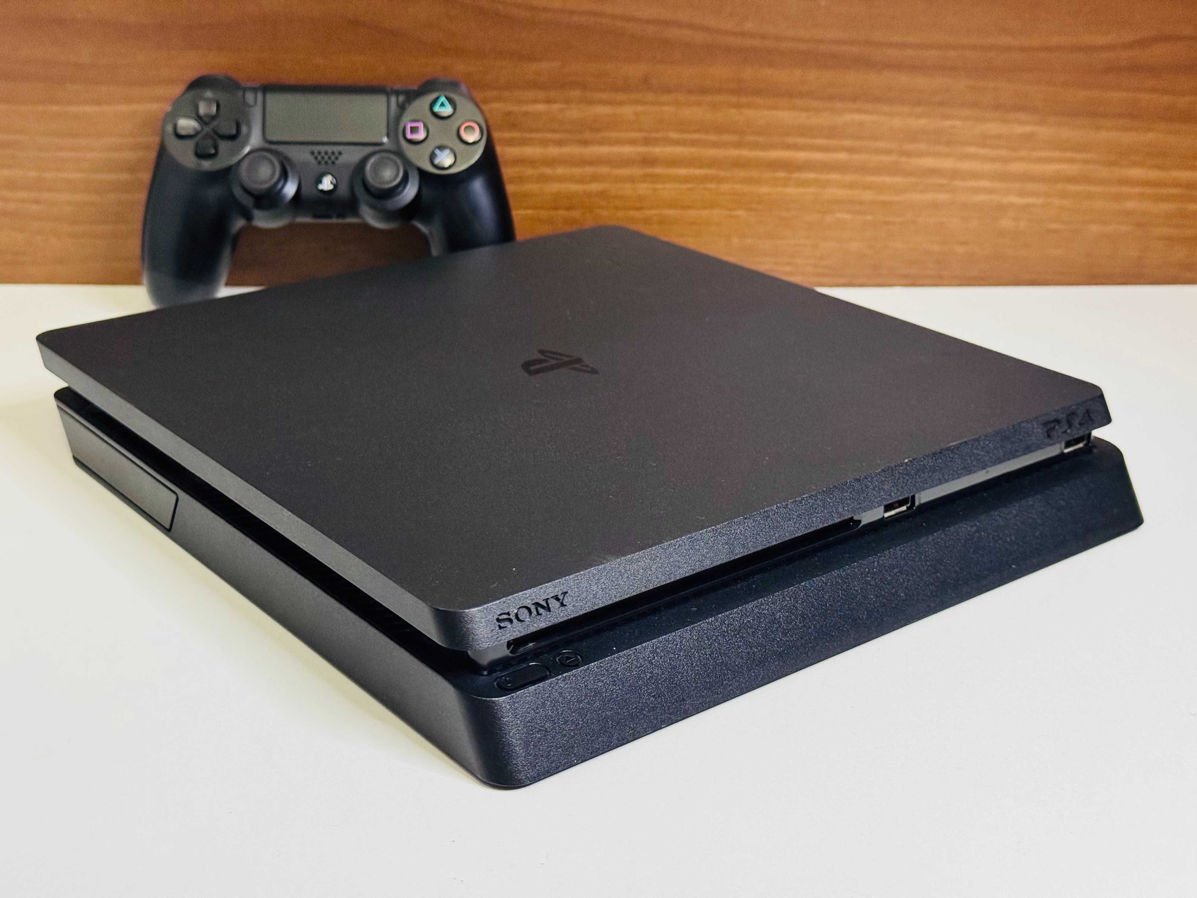 Konsola PlayStation 4 Slim PS4 Slim 500GB z Padem Super Stan