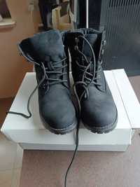 Nowe nieużywane buty trzewiki czarne Jenny Fairy rozmiar 39