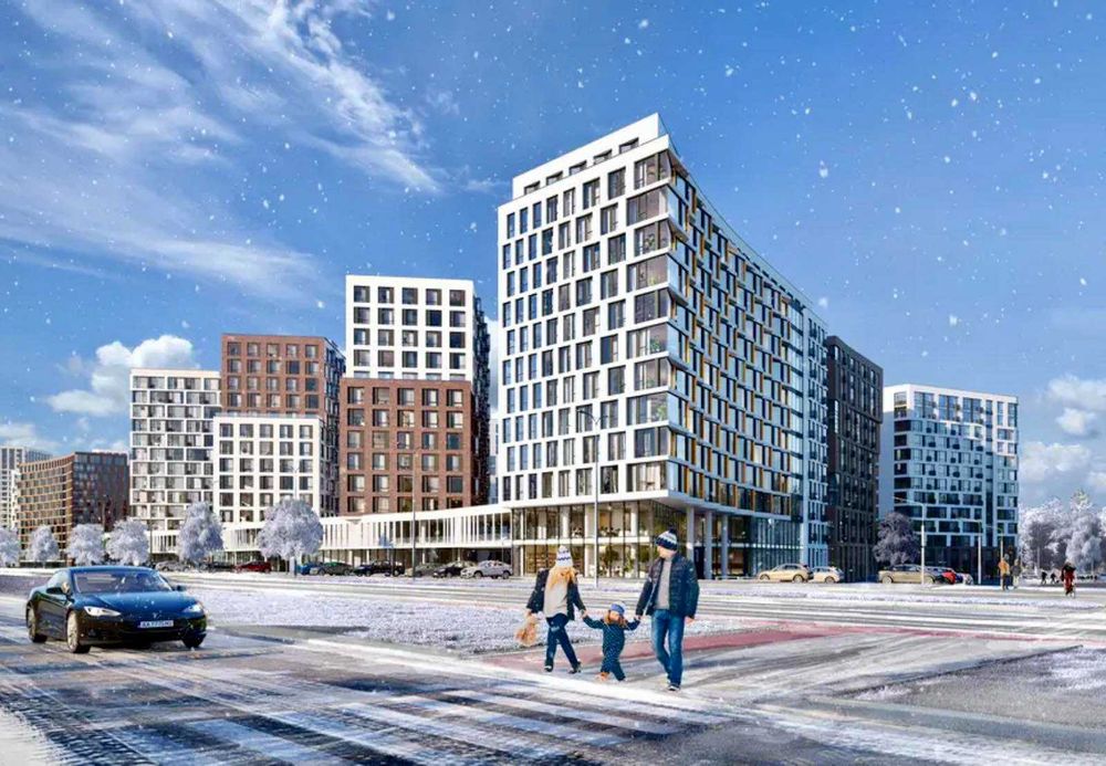 Унікальне планування! Найкраща пропозиція! 60,35 м.кв., 1-кімнатна.