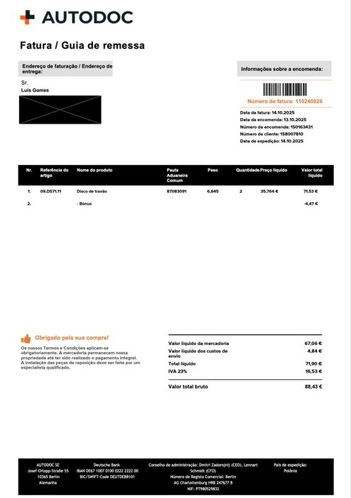 Vendo discos brembo VW/Seat 276x24mm