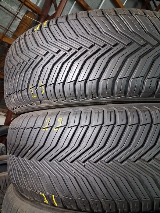 225/60 18 Michelin cross climat 2  шини б/у всесезон Пара