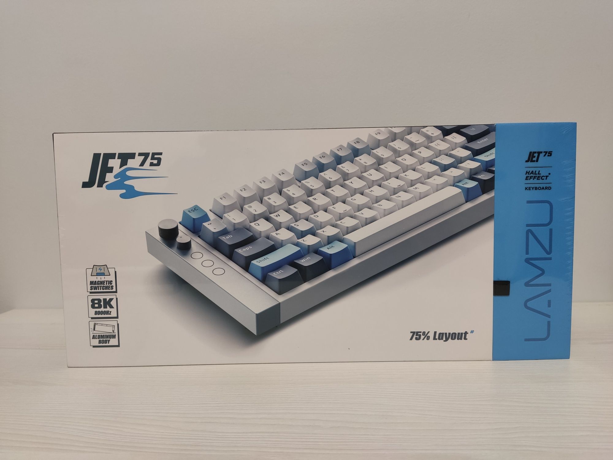 Lamzu Jet75 white/black