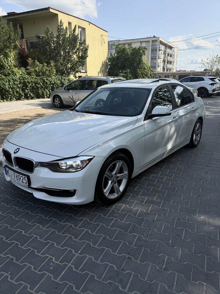 bmw białe f30 328 2.0 benzyna