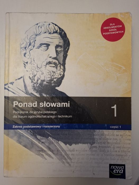 Ponad słowami. Część 1. Podręcznik do języka polskiego