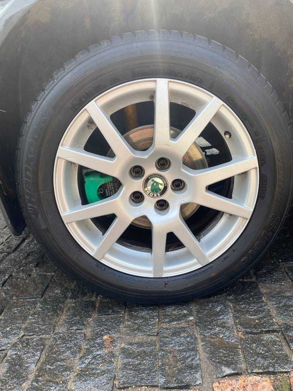 Диски Spider Спайдера Skoda Octavia  VRS RS R16 5/100/16