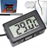 Elektroniczny termometr LCD z sondą baterie w zestawie