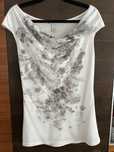 Bluzka top dekolt woda H&M rozm. S / M