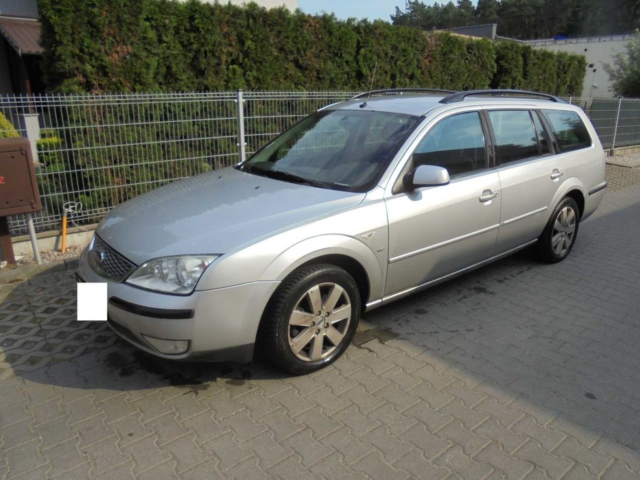 Ford Mondeo MK3 2.5 benzyna V6 automat kombi srebrny na części