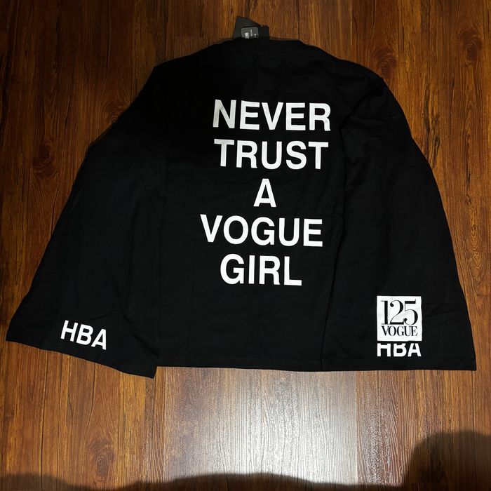 Hood By Air Never Trust A Vogue Girl лонг