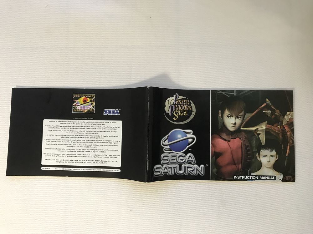 Panzer Dragoon Saga - PAL Rarissimo - Sega Saturn