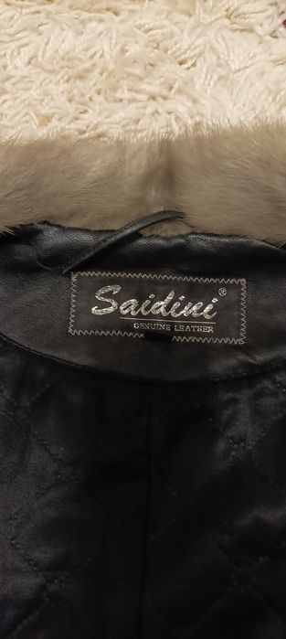 Шкіряний піджак б/в