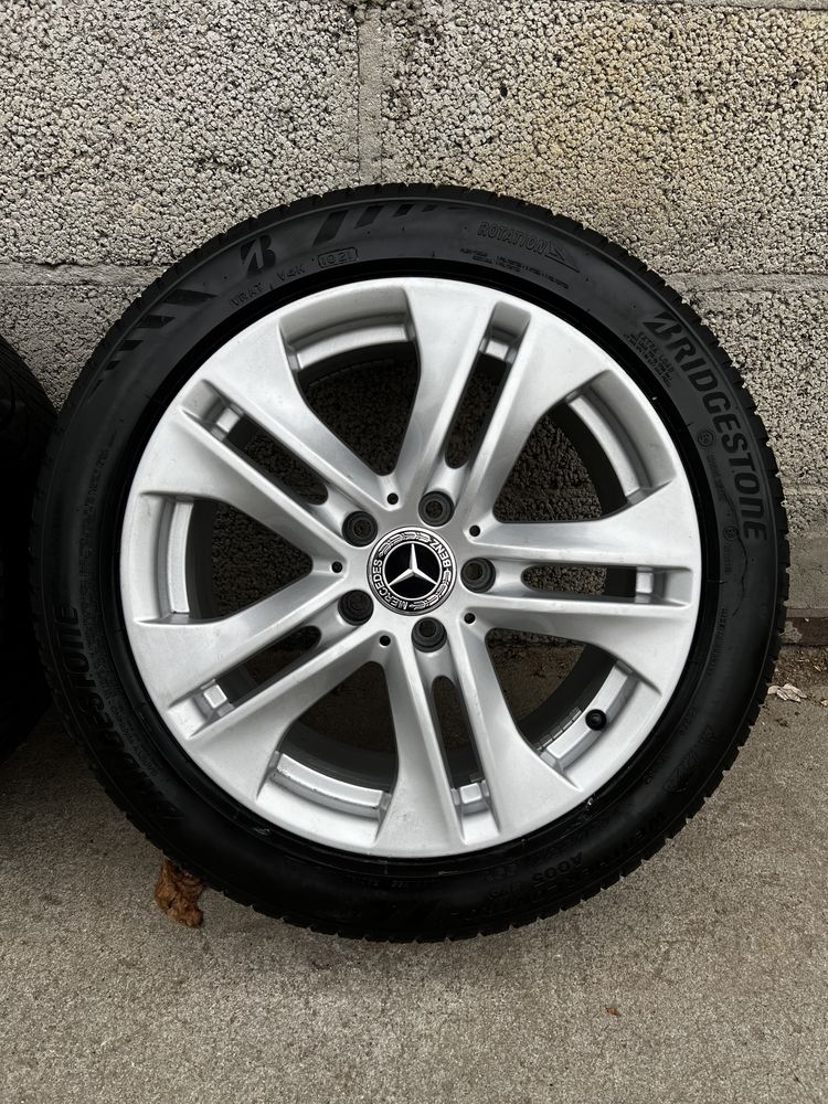 Alufelgi R17 5x112 Mercedes C,E klasa opony wielosezonowe 245/45/17