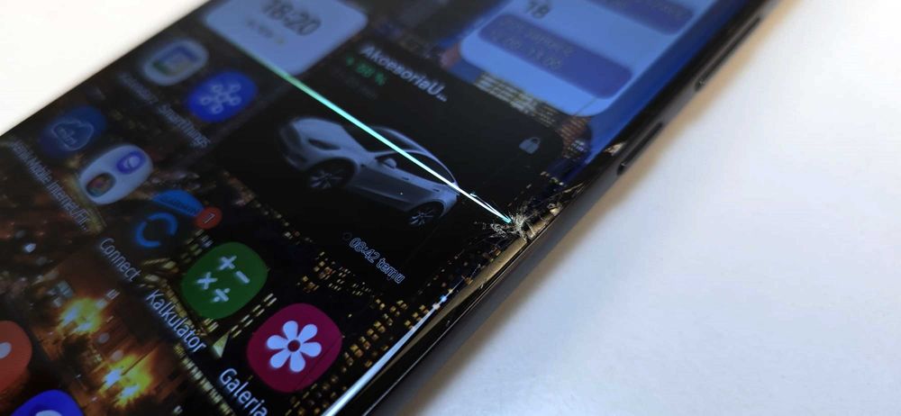 Samsung Galaxy S23 Ultra 5G 12/512 GB Uszkodzony ekran  sprawny