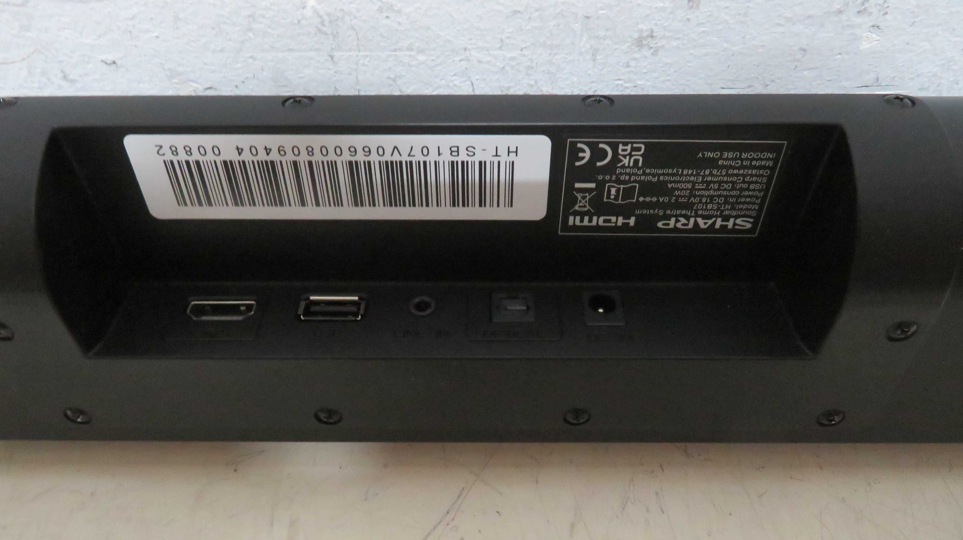 Soundbar Sharp HT-SB107 2.0 90 W